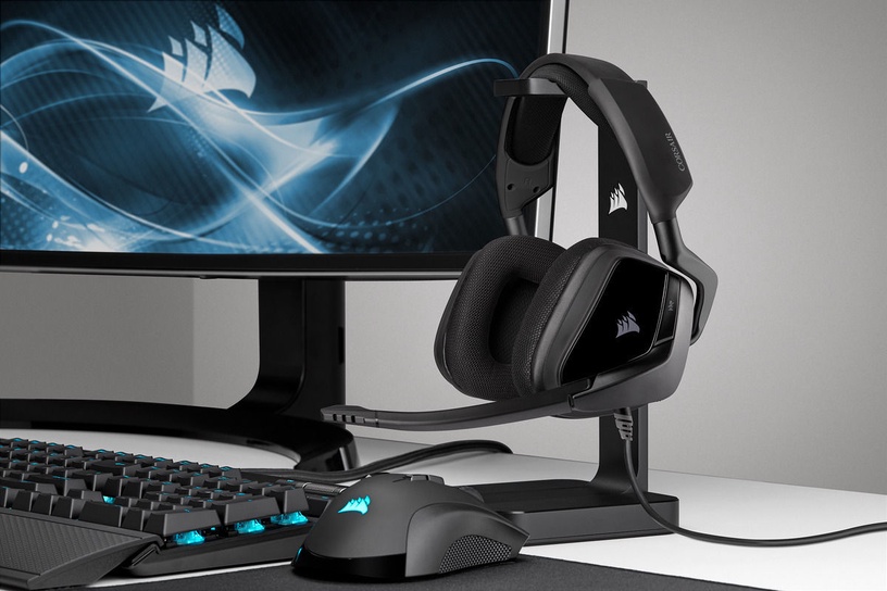 Laidinės ausinės Corsair Void Elite Stereo Carbon, juoda