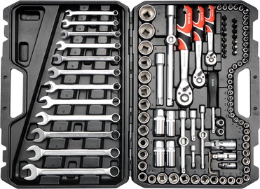 Yato YT-38831 Tool Set 1/4'' 1/2'' 3/8'' 111pcs