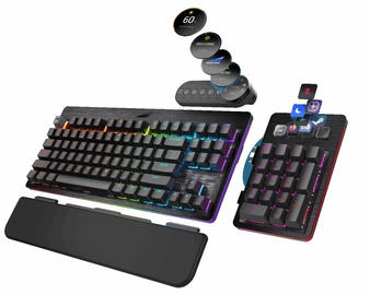 Клавиатура Mountain Everest Max Gaming Cherry MX Red DE, черный