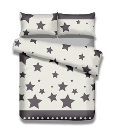 Jõulu voodipesu komplekt AmeliaHome Averi Starlight, mitmevärviline, 200x220 cm