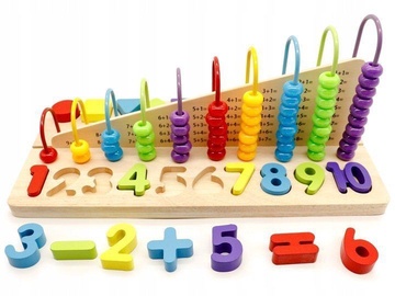 Izglītojošās rotaļlietas EcoToys Educational Toy Blocks Of Figures