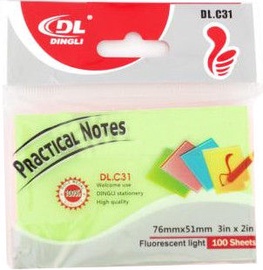 Avatar Sticky Notes 76x51mm Neon
