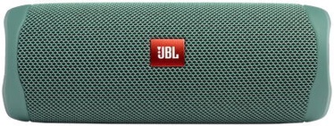 Беспроводной динамик JBL Flip 5 Eco, зеленый, 20 Вт