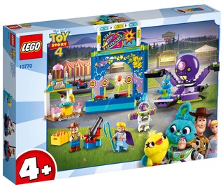 Konstruktorius LEGO®4+ 10770 Bazo ir Vudžio šėlionės mugėje!