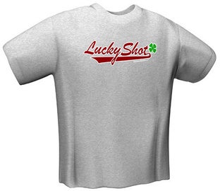 GamersWear Lucky Shot T-Shirt Grey S