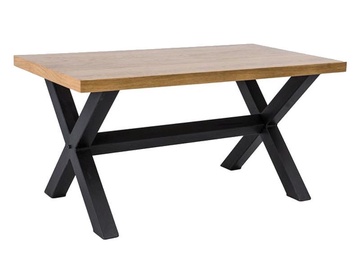 Signal Meble Xaviero B Oak Coffee Table Oak/Black