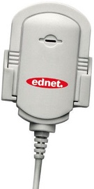 Ednet 83010 Microphone with Clip White