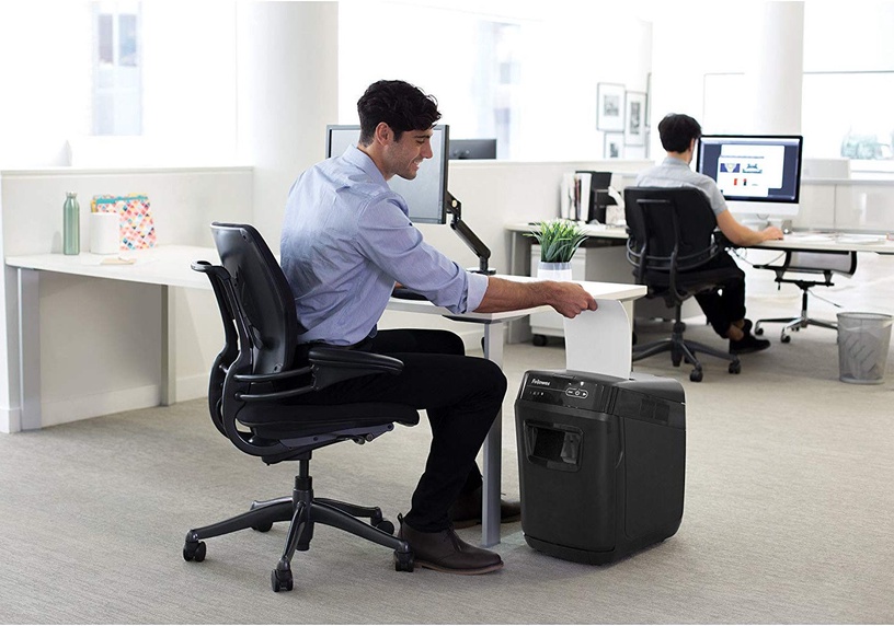 Уничтожитель бумаг Fellowes AutoMax 200C, 4 x 38 mm