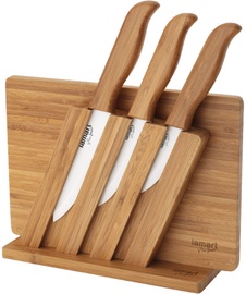 Lamart Bamboo Ceramic Knife Set LT2056