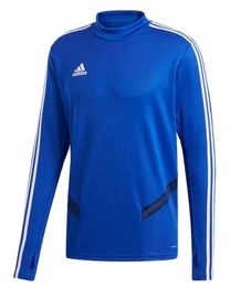 Футболка с длинными рукавами, мужские Adidas, синий, XL