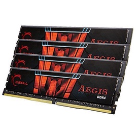 G.SKILL Aegis 16GB 2133MHz CL15 DDR4 KIT OF 4 F4-2133C15Q-16GIS