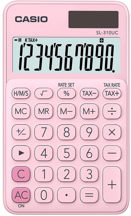 Калькулятор настольные Casio Casio SL-310UC, розовый