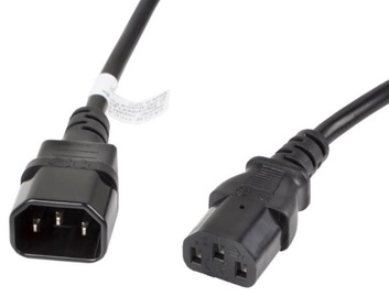 Lanberg Cable IEC C13 / IEC C14 3m Black