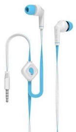 Ausinės BlueStar JD88 Super Bass In-Ear Headset w/Mic White/Blue