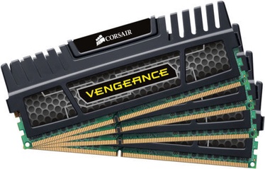 Operatīvā atmiņa (RAM) Corsair Vengeance Black CMZ32GX3M4X1600C10 DDR3 (RAM) 32 GB