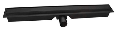Dušas kanāls Ferro Super Slim Pro OLSP1-80-BL, 80 cm, Ø 4 cm