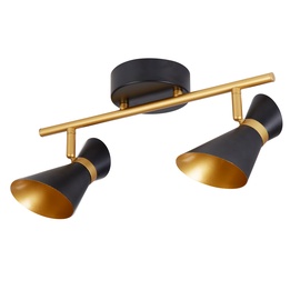 Modernus kryptinis šviestuvas Searchlight Diablo 5922BG, 2 x 4W LED