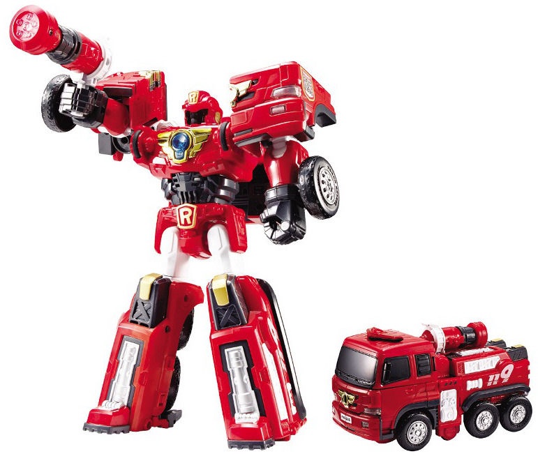 Transformeris Young Toys Rescue Tobot R 301016, sarkana