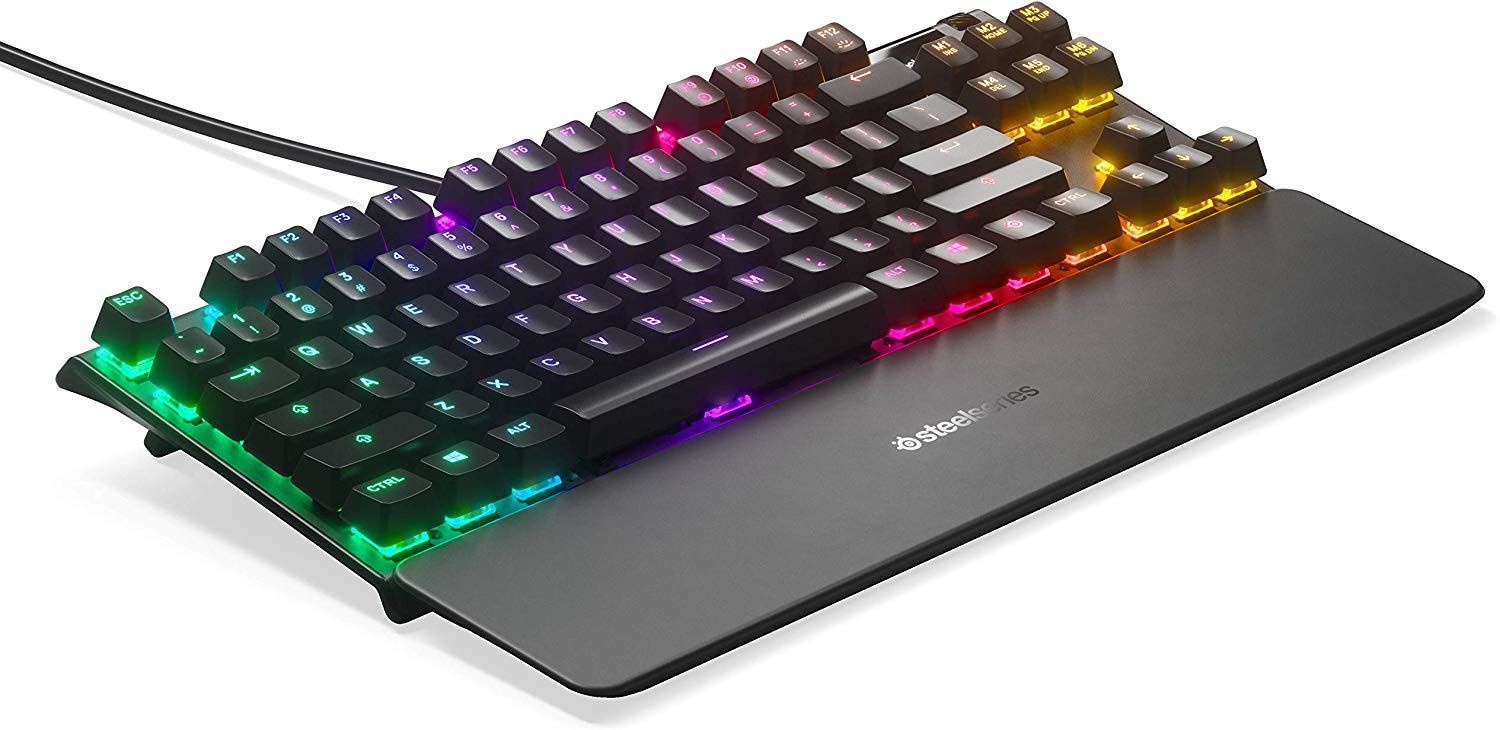 Zaidimų Klaviatura Steelseries Apex Pro Tkl Omnipoint Adjustable En 1a Lt