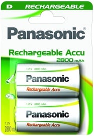 Батарейка Panasonic NiMh P20P rechargeable battery 1 x D 2800mAh