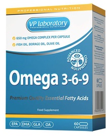 Vitamīni VP Laboratory Omega 3-6-9, 0.06 kg