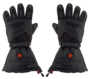 Glovii Heated Leather Motorcycle Gloves L