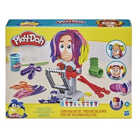 Пластилин Hasbro Play-Doh Crazy Cute Stylist F1260, многоцветный