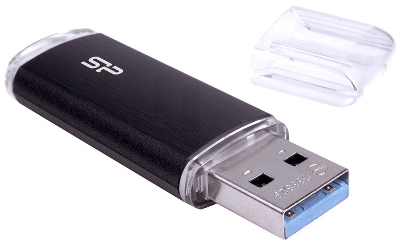 USB atmintinė Silicon Power Blaze B02, juoda, 16 GB
