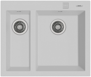 Teka Forsquare Sink Inset 2B 590 TG White
