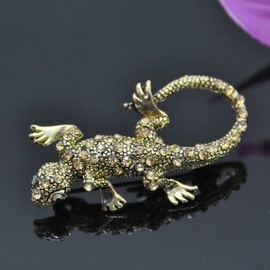 Vincento Brooch With Zirconium Crystal LD-1175