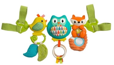 Игрушка для коляски Infantino Musical Travel Bar, многоцветный