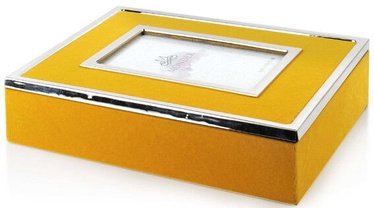 Mondex Carmen Casket Yellow With Frame 24x19x6cm