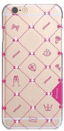 X-Fitted Relationship Swarovski Crystals Back Case For Apple iPhone 6/6s Pink