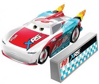 Mattel Disney Cars XRS Rocket Racing Paul Conrev With Blast Wall GKB94