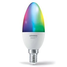 Лампочка Ledvance LED, B38, rgb, E14, 5 Вт, 470 лм, 3 шт.