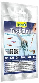 Ūdens tests Tetra Test 6in1, PH/KH/GH/NO2/NO3/Cl2