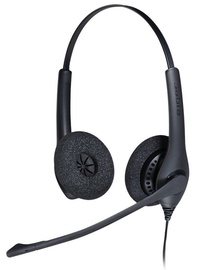 Проводные наушники Jabra Biz 1500 QD Duo, черный