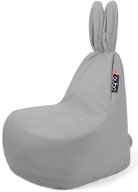 Qubo Bean Bag Mommy Rabbit Light Grey Soft