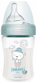 Canpol Babies PP Haberman Anti Colic Bottle Bear 260ml Blue