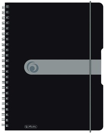 Herlitz Spiral Pad To Go A4 Black 11293073