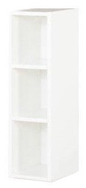 Bodzio Sandi Shelf 20x72x29cm Polished White