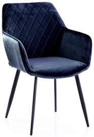 Homede Vialli Chairs 2pcs Navy Blue
