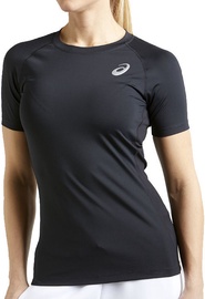 Asics Womens Base Layer Shirt 153418-0904 Black XS