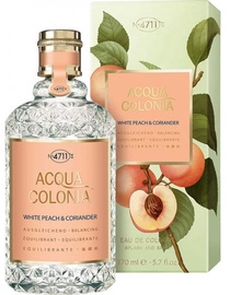 Kölnivesi 4711 Acqua Colonia White Peach & Coriander Splash & Spray 170ml EDC Unisex