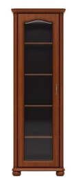 Black Red White WIT70L Glass Door Cabinet Cherry