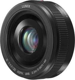 Objektīvs Panasonic Lumix G 20mm f/1.7 II ASPH Black, 87 g