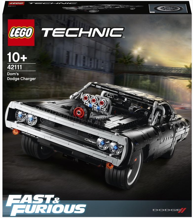Konstruktor LEGO® Technic Dom's Dodge Charger 42111, 1077 tk