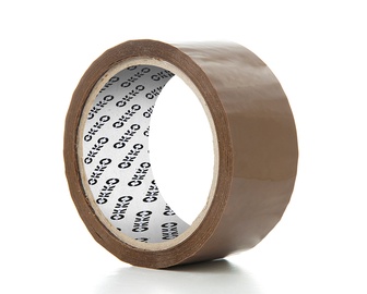 Lipni pakavimo juosta Okko, 72 mm x 60 m, ruda