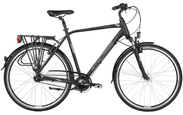 Kross Trans 6.0 M 28" Black Silver Matte 19