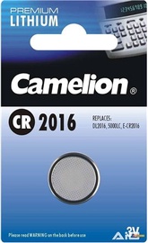 Baterijas Camelion, CR2016, 1 gab.